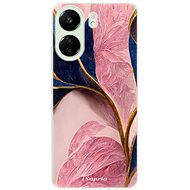 iSaprio Pink Blue Leaves - Xiaomi Redmi 13C - Phone Cover