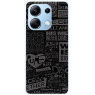 iSaprio Text 01 - Xiaomi Redmi Note 13 - Phone Cover