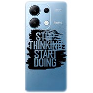 iSaprio Start Doing - black - Xiaomi Redmi Note 13 - Phone Cover