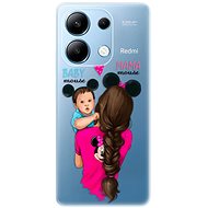 iSaprio Mama Mouse Brunette and Boy - Xiaomi Redmi Note 13 - Phone Cover
