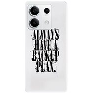 iSaprio Backup Plan - Xiaomi Redmi Note 13 5G - Phone Cover
