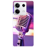 iSaprio Vintage Microphone - Xiaomi Redmi Note 13 5G - Phone Cover