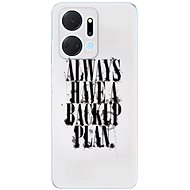 iSaprio Backup Plan - Honor X7a - Phone Cover