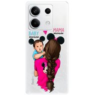 iSaprio Mama Mouse Brunette and Boy - Xiaomi Redmi Note 13 5G - Phone Cover