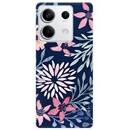 iSaprio Leaves on Blue - Xiaomi Redmi Note 13 5G - Phone Cover