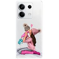 iSaprio Kissing Mom - Brunette and Girl - Xiaomi Redmi Note 13 5G - Phone Cover