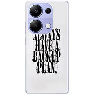 iSaprio Backup Plan - Xiaomi Redmi Note 13 Pro - Phone Cover