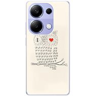 iSaprio I Love You 01 - Xiaomi Redmi Note 13 Pro - Phone Cover