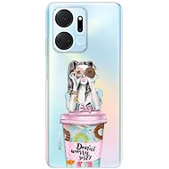 iSaprio Donut Worry - Honor X7a - Phone Cover