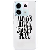 iSaprio Backup Plan - Xiaomi Redmi Note 13 Pro 5G / Poco X6 5G - Phone Cover