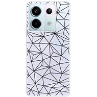 iSaprio Abstract Triangles 03 - black - Xiaomi Redmi Note 13 Pro 5G / Poco X6 5G - Phone Cover