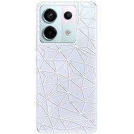 iSaprio Abstract Triangles 03 - white - Xiaomi Redmi Note 13 Pro 5G / Poco X6 5G - Phone Cover