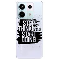 iSaprio Start Doing - black - Xiaomi Redmi Note 13 Pro 5G / Poco X6 5G - Phone Cover