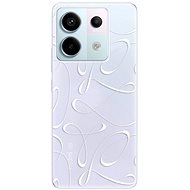 iSaprio Fancy - white - Xiaomi Redmi Note 13 Pro 5G / Poco X6 5G - Phone Cover