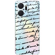 iSaprio Handwriting 01 - black - Honor X7a - Phone Cover