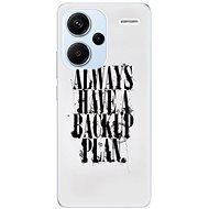 iSaprio Backup Plan - Xiaomi Redmi Note 13 Pro+ 5G - Phone Cover