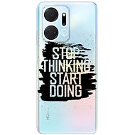 iSaprio Start Doing - black - Honor X7a - Phone Cover