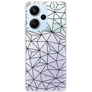 iSaprio Abstract Triangles 03 - black - Xiaomi Redmi Note 13 Pro+ 5G - Phone Cover