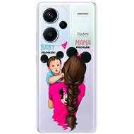 iSaprio Mama Mouse Brunette and Boy - Xiaomi Redmi Note 13 Pro+ 5G - Phone Cover