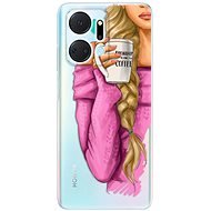 iSaprio My Coffe and Blond Girl - Honor X7a - Phone Cover