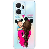 iSaprio Mama Mouse Brunette and Boy - Honor X7a - Phone Cover