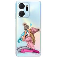 iSaprio Kissing Mom - Blond and Boy - Honor X7a - Phone Cover