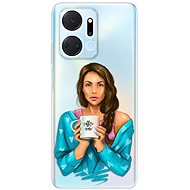 iSaprio Coffe Now - Brunette - Honor X7a - Phone Cover