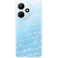 iSaprio Handwriting 01 - white - Infinix Hot 30i - Phone Cover