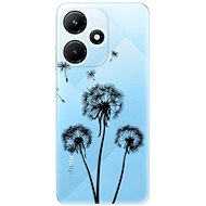 iSaprio Three Dandelions - black - Infinix Hot 30i - Phone Cover