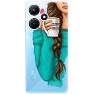 iSaprio My Coffe and Brunette Girl - Infinix Hot 30i - Phone Cover