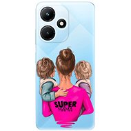 iSaprio Super Mama - Two Boys - Infinix Hot 30i - Phone Cover
