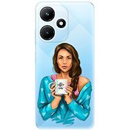 iSaprio Coffe Now - Brunette - Infinix Hot 30i - Phone Cover