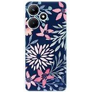 iSaprio Leaves on Blue - Infinix Hot 30i - Phone Cover