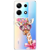 iSaprio Lady Giraffe - Infinix Note 30 - Phone Cover
