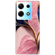 iSaprio Pink Blue Leaves - Infinix Note 30 - Phone Cover