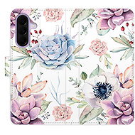 iSaprio Succulents Pattern Flip Case for Samsung Galaxy A27 - Phone Case