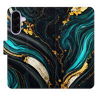 iSaprio Dark Paint Flip Case for Samsung Galaxy A37 - Phone Case