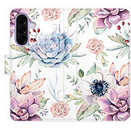 iSaprio Succulents Pattern Flip Case for Samsung Galaxy A37 - Phone Case
