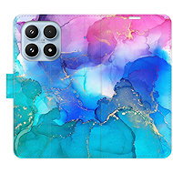 iSaprio BluePink Paint Flip Case for Xiaomi 17 - Phone Case