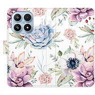 iSaprio flip pouzdro Succulents Pattern pro Xiaomi 17 - Phone Case