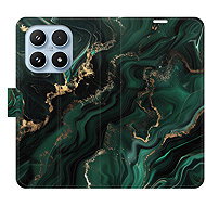 iSaprio Emerald 02 Flip Case for Xiaomi 17 - Phone Case