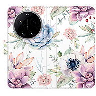 iSaprio Succulents Pattern Flip Case for Xiaomi 17 Ultra - Phone Case