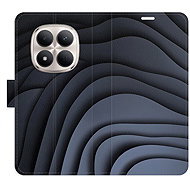 iSaprio Dark Waves Flip Case for Xiaomi Redmi Note 15 Pro 5G - Phone Case