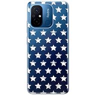 iSaprio Stars Pattern pro white pro Xiaomi Redmi 12C - Phone Cover