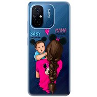 iSaprio Mama Mouse Brunette and Boy pro Xiaomi Redmi 12C - Phone Cover