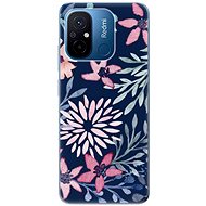 iSaprio Leaves on Blue pro Xiaomi Redmi 12C - Phone Cover