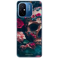 iSaprio Skull in Roses pro Xiaomi Redmi 12C - Phone Cover