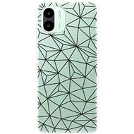 iSaprio Abstract Triangles 03 pro black pro Xiaomi Redmi A1 / A2 - Phone Cover