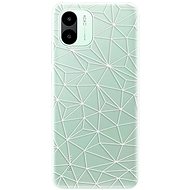 iSaprio Abstract Triangles 03 pro white pro Xiaomi Redmi A1 / A2 - Phone Cover