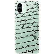 iSaprio Handwriting 01 pro black pro Xiaomi Redmi A1 / A2 - Phone Cover